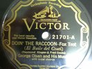 E GEORGE OLSEN: Doin' The Raccoon & JOHNNY JOHNSON: It Goes Like This on VICTOR