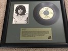 Framed Vintage 45rpm Record Light My Fire The Doors Photo - Jim Morrison