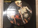 NIRVANA LITHIUM 12 INCH SINGLE  PICTURE DISC ON VINYL, GEFFEN RECORDS 1991 EX
