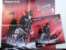 227	Living Death	Vengeance of Hell	GREY/RED BLEND VINYL LP   ONLY 300 MADE   NEW
