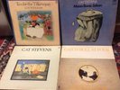 4 Cat Stevens LPs Tea Tillerman Mona Bone Jakon Teaser Firecat Catch Bull Four