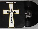 BLACK SABBATH - Mob Rules, UK Import EP, Die Young Live, Dio, Iommi, EX Vinyl