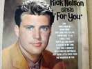 Ricky Nelson RICK NELSON SINGS FOR YOU 1963 Decca DL 4479 Record Album