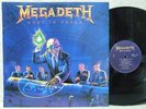 Megadeth Rust in Peace 1990 LP Picture & Lyric W/Insert NM