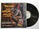 NAPOLEON HILL EARL NIGHTINGALE 1961 vinyl LP THINK AND GROW RICH NM+bonus CD