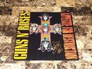 Slash Signed Guns N' Roses Appetite For Destruction Vintage Vinyl LP Record COA