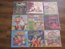 9 X CLASSIC CHILDRENS - ORIGINAL LP RECORDS - DISNEY MICKEY MOUSE, GOLDILOCKS