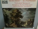 EMI SAX-2514 SCHUBERT Symphonies #5 & 8 - OTTO KLEMPERER (LP, 1964, NM).