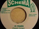 FI YEARS - DAWEH CONGO - SCHEMA (JA) - REGGAE  7 (45 RPM)