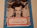 Culture Club Vintage 1980s Tour Programme - UK Karma Chameleon tour 1983  *RARE*