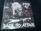 Mob 47 - Back to Attack 2xLP green vinyl swedish HC-PUNK Like new