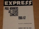 NME Poll Winners 1966/67 Wembley Programme (Cream/Small Faces/Move/Beach Boys)