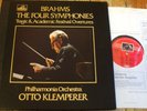 SLS 804 Brahms The Four Symphonies etc. / Klemperer / Philharmonia 4 LP box