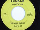 Black Gospel 45 HOWARD TUCKER What A Line TUCKER HEAR