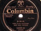 78rpm Jazz – The Red Devils / Bennie Nawahi – Columbia 14586