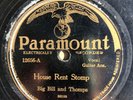 Paramount 12656 Big Bill & Thomps HOUSE RENT STOMP 1927 V+ BLUES 78rpm his 1st
