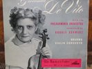 BRAHMS Violin Concerto GIOCONDA DE VITO UK HMV ALP 1104 Red/gold label