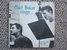 Chet Baker Sings Picture Sleeve & 45 PS Pacific Jazz EP 1954 My Funny Valentine