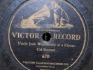 Victor 7-Inch Record 670 Uncle Josh At The Circus Cal Stewart