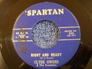 CLYDE OWENS & THE TUNESTERS 45 SPARTAN #200..RARE ROCKABILLY LISTEN ON YOUTUBE