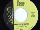 Soul Gospel 45 SENSATIONAL STARLIGHTS Rain'in In The Ghetto MELRON VG+ HEAR