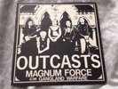 RARE VINYL RECORD SINGLE THE OUTCASTS MAGNUM FORCE IRISH PUNK