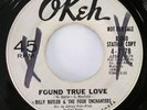 BILLY BUTLER Found True Love / Lady Love Okeh WLP Northern Soul 45 HEAR