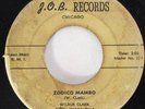 WILBUR CLARK Zodico Mambo / Windy City Rock J.O.B. R&B Popcorn Blues 45 HEAR