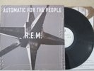 R.E.M. REM- Automatic For The People LP (1992 Original Vinyl VG+) PICTURE INNER