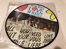The Beatles All You Need Is Love Rare 20th Anniversary 7” Picture Disc
