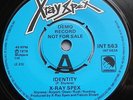 X-Ray Spex - Identity UK 1978 EMI Demo Record 7