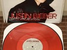 Justin Bieber Under The Mistletoe Exclusive Candy Apple Red Glitter Vinyl LP New