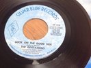 Northern Modern Soul Classic Invitations Look On The Good Side Silver Blue