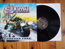 Saxon - Forever Free LP Vinyl Warhammer Records megarar rare