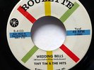 TINY TIM & the Hits 45 Wedding Bells / Doll Baby DOO WOP Titty Shaker R&B w1658