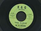 THE HI-TENSIONS on K&G 45 RPM- The Clock / So Far Away-DOO WOP