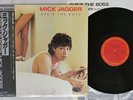 MICK JAGGER SHE'S THE BOSS CBS/SONY 28AP 2996 Japan OBI SHRINK VINYL LP