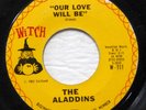ALADDINS 45 Our love will be / Simple simon WITCH VG++ Doowop F3200