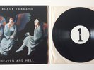 BLACK SABBATH heaven and hell LP ORIGINAL 1980 UK VERTIGO TEST PRESSING PROMO EX