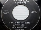 BELTONES doowop orig. VG+ black lbl HULL 45 I Talk To My Echo b/w Oof Goof kz146