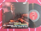 BILL PERKINS Just Friends LP Pacific Jazz 1957 Mono DG ART PEPPER RICHIE KAMUCA