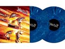 JUDAS PRIEST FIREPOWER 2x LP ALBUM LIMITED 300 BLUE BLACK MARBLED VINYL SEALED
