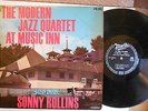 Modern Jazz Quartet at Music Inn w.Sonny Rollins Autographed Music (IT) DG black