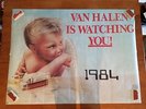 Van Halen - 1984 US promo poster 1 sided VG+ Condition appx. 36