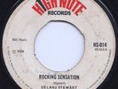 DELANO STEWART - ROCKING SENSATION/GAYSTERS - ONE LOOK (RARE CUT TO TELL ME BABY