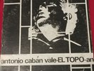 ANTONIO CABAN VALE: El Topo LP Disco Libre  . Puerto Rico El - 012.