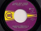 MOTOWN 45 MARTHA REEVES - LOVE BUG LEAVE MY HEART ALONE / ONE WAY OUT - US GORDY