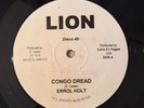 ERROL HOLT Congo Dread/ Fly Yu Dread 12