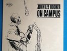 John Lee Hooker-On Campus-1980s RE Vee-Jay-Chameleon Stereo -M/M SHRINK UNPLAYED
