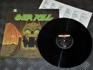 Overkill 'The Years Of Decay' 1st Press W. German '89 Original LP w Inner Rare